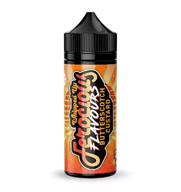 Ferocious Whipped Up E Liquid  - Butterscotch Custard - 100ml (Expired 2023)