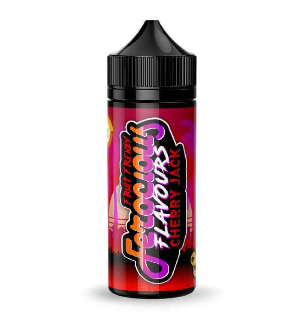 Ferocious Fruit Frenzy E Liquid  - Cherry Jack - 100ml ( Expired 2023)