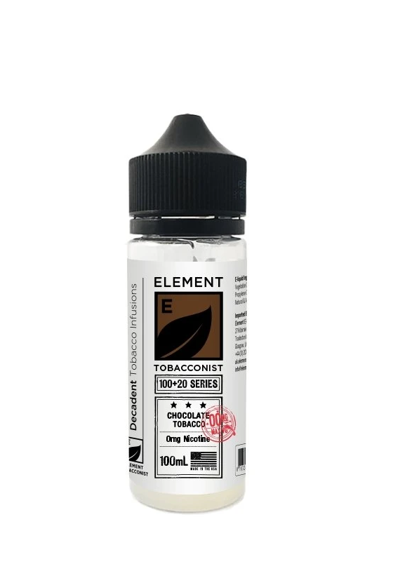  Element E Liquid - Chocolate Tobacco - 100ml 