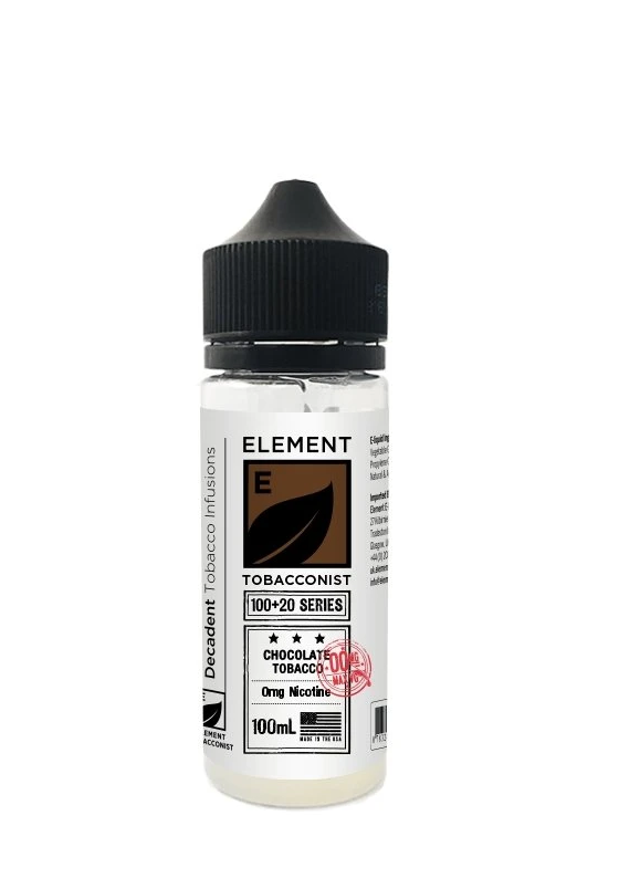 Element E Liquid - Chocolate Tobacco - 100ml