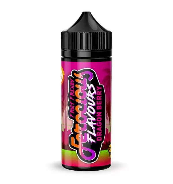 Ferocious Fruit Frenzy E Liquid  - Dragon Berry - 100ml (Expire on Nov 2023)