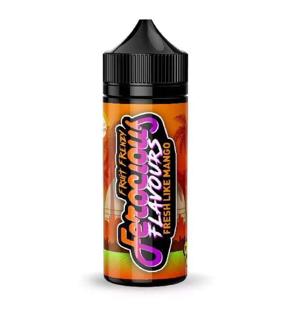 Ferocious Fruit Frenzy E Liquid  - Fresh Like Mango - 100ml (Expired Sep 2023)