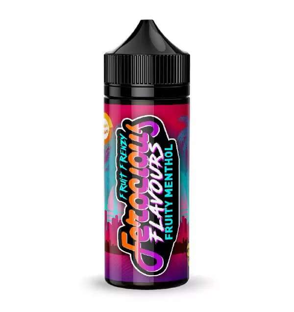 Ferocious Fruit Frenzy E Liquid  - Fruity Menthol - 100ml