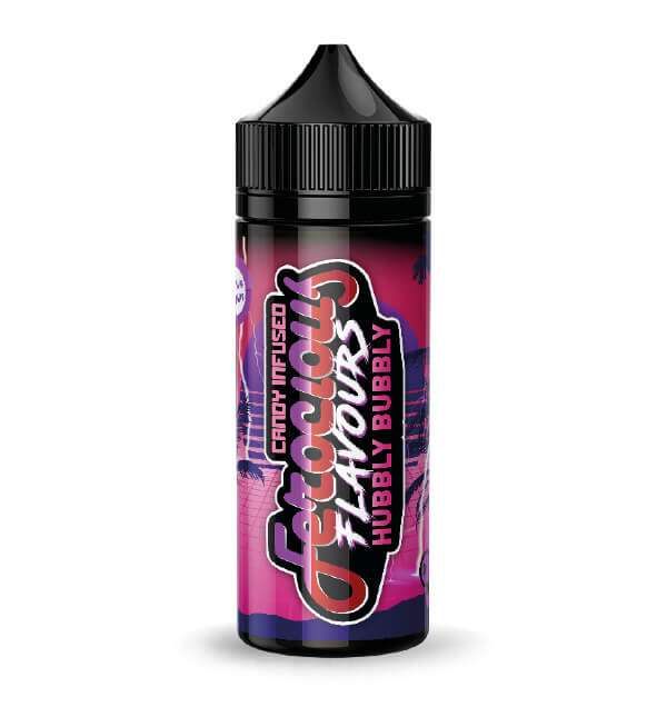 Ferocious Candy Infused E Liquid  - Hubbly Bubbly - 100ml ( Expired 2023)