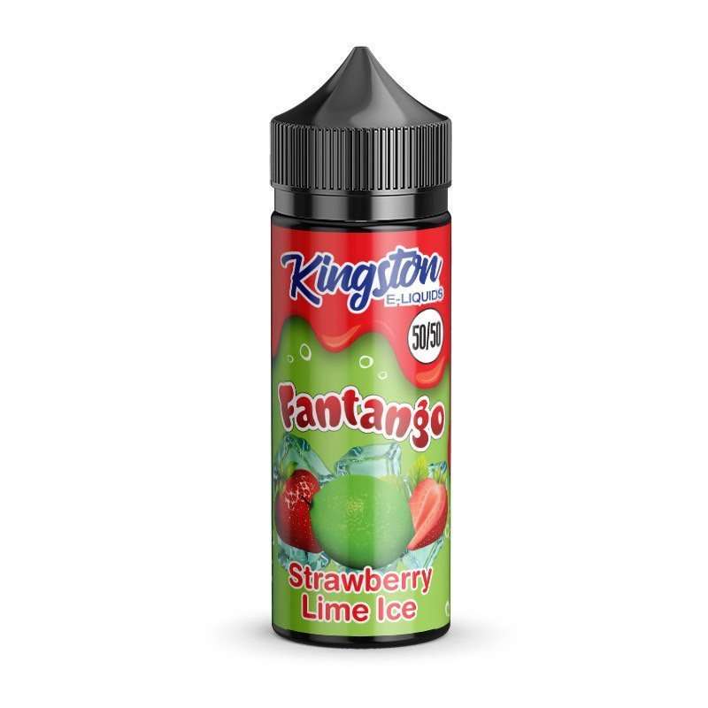  Kingston Fantango 50/50 - Strawberry & Lime Ice - 100ml 