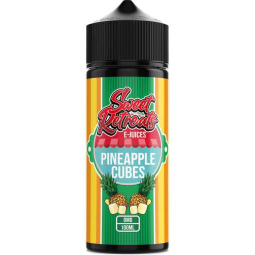 Sweet Retreats E Liquid - Pineapple Cubes - 100ml