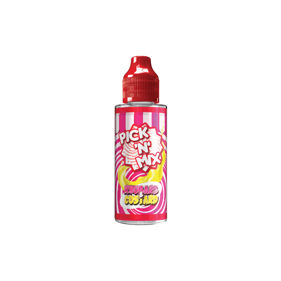 Pick N Mix E Liquid - Rhubarb & Custard - 100ml