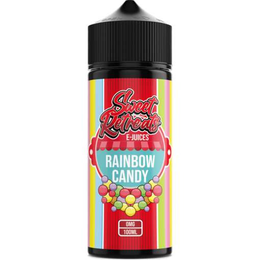  Sweet Retreats E Liquid - Rainbow Candy - 100ml 
