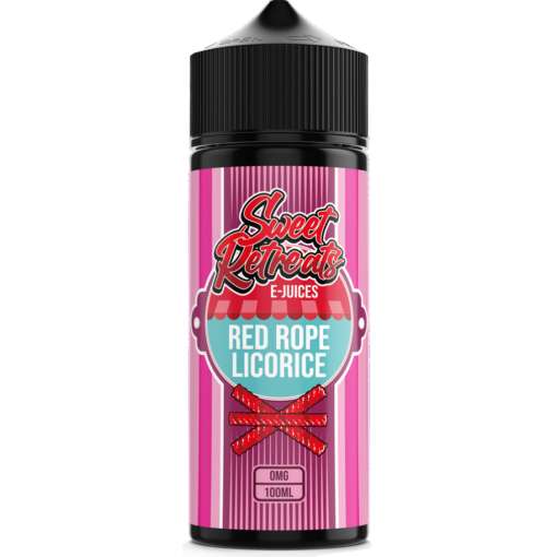 Sweet Retreats E Liquid - Red Rope Licorice - 100ml