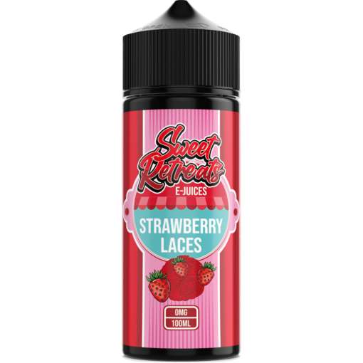 Sweet Retreats E Liquid - Strawberry Laces - 100ml