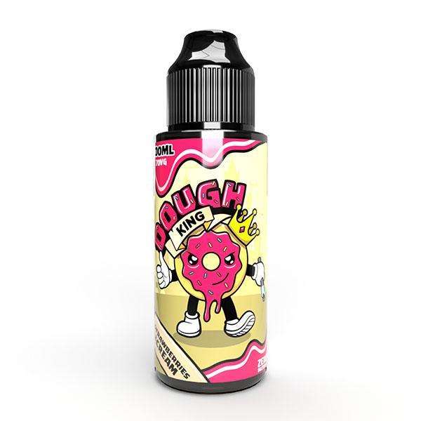 Dough King E Liquid - Strawberries and Cream - 100ml