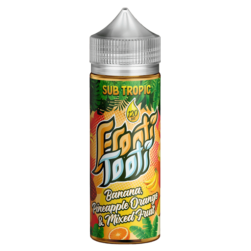 Frooti Tooti By Kingston – Banana Pineapple Orange & Mixed Fruit – 100ml