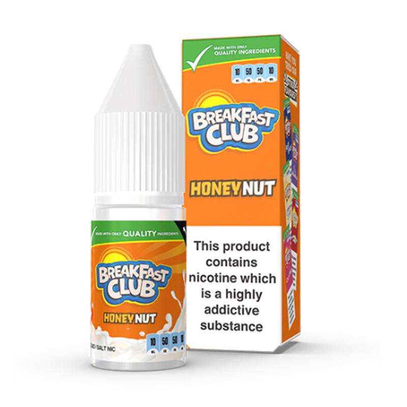  Honey Nut Nic Salt E-Liquid by Breakfast Club 10ml 