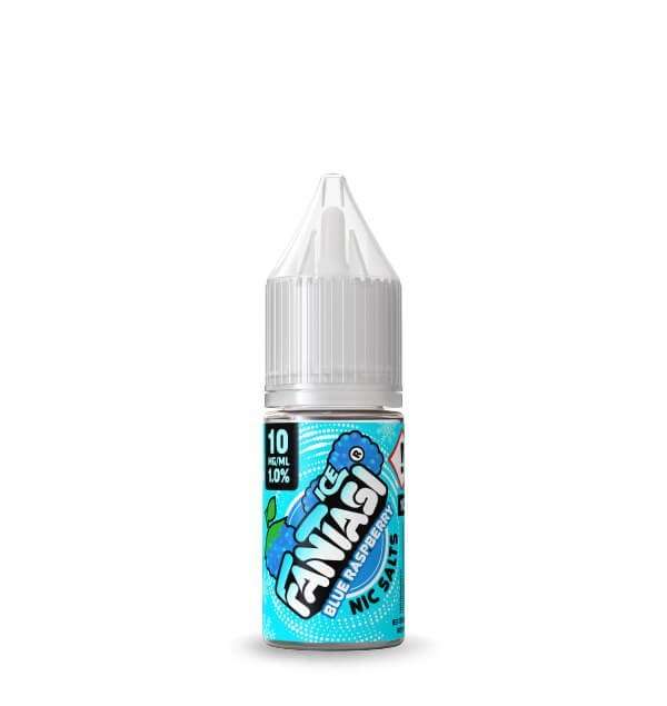  Blue Raspberry Ice Nic Salt E-Liquid by Fantasi 10ml 