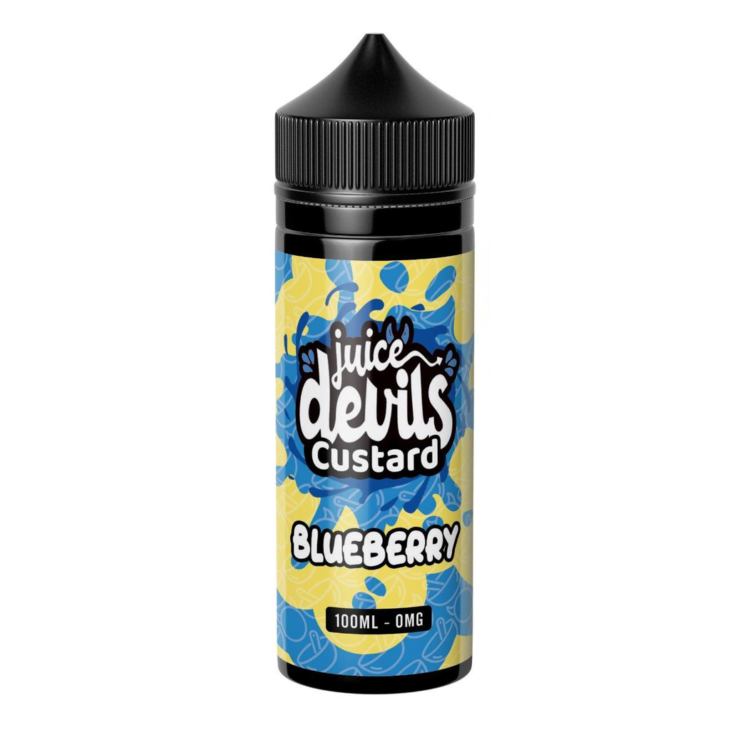  Juice Devils E Liquid Custard – Blueberry – 100ml ( Expired 2023) 