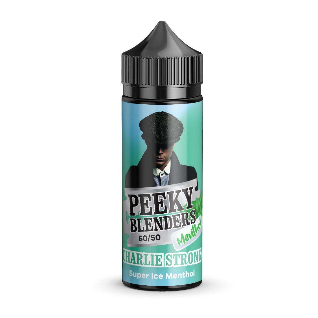 Peeky Blenders E Liquid Menthol – Charlie Strong (Super Ice Menthol) – 100ml