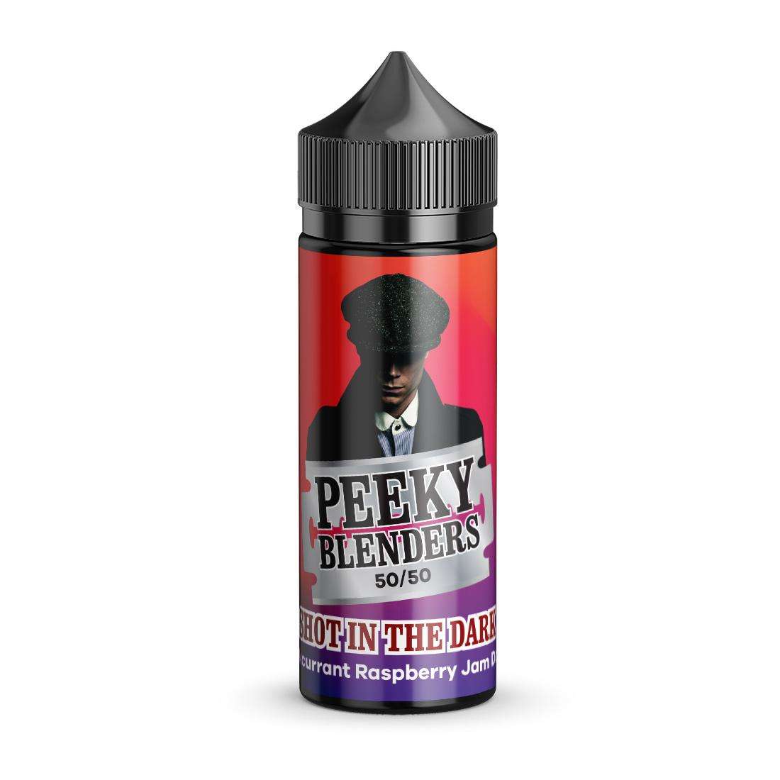  Peeky Blenders E Liquid – Shot In The Dark (Blackcurrant Raspberry Jam) – 100ml 