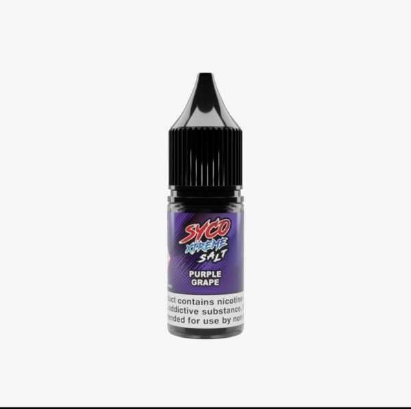  Purple Grape Nic Salt E-Liquid by Syco Xtreme 10ml 