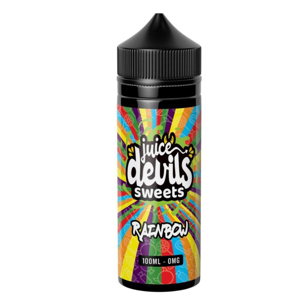 Juice Devils E Liquid Sweets – Rainbow – 100ml (Expired Aug 2023)