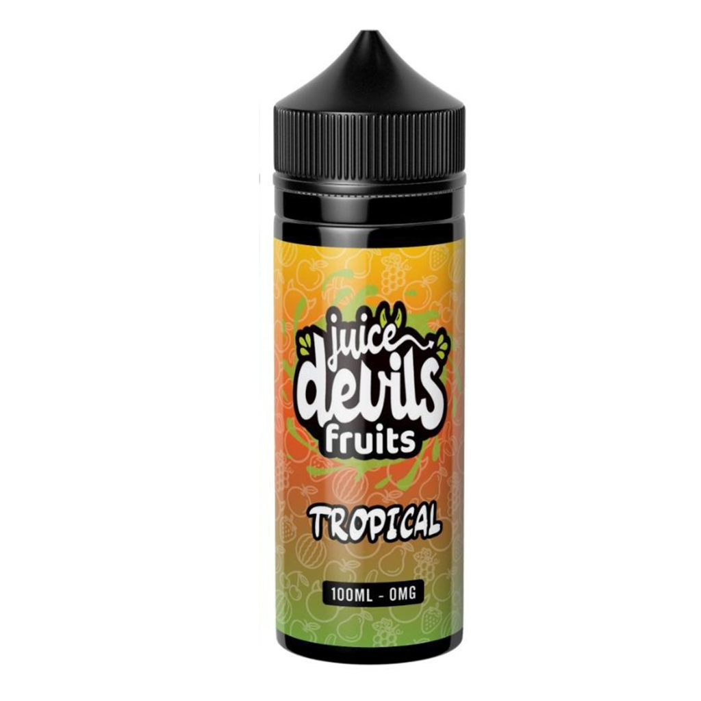 Juice Devils E Liquid Fruits – Tropical – 100ml ( Oct 2023)