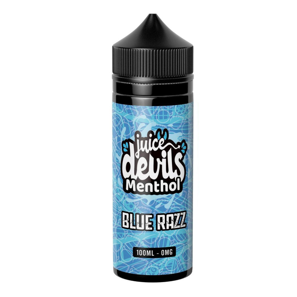  Juice Devils E Liquid Menthol – Blue Razz– 100ml 