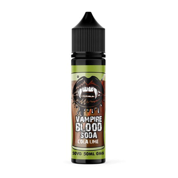 Vampire Blood E Liquid Soda - Cola Lime - 50ml