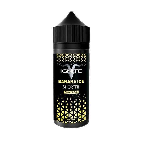Ignite E Liquid - Banana Ice - 100ml