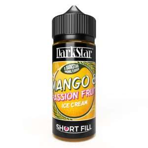 DarkStar E Liquid - Mango & Passion Fruit Ice Cream - 100ml