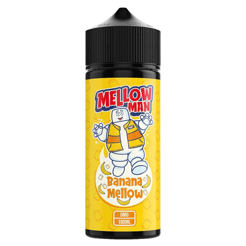  Mellow Man E Liquid - Banana Mellow - 100ml 