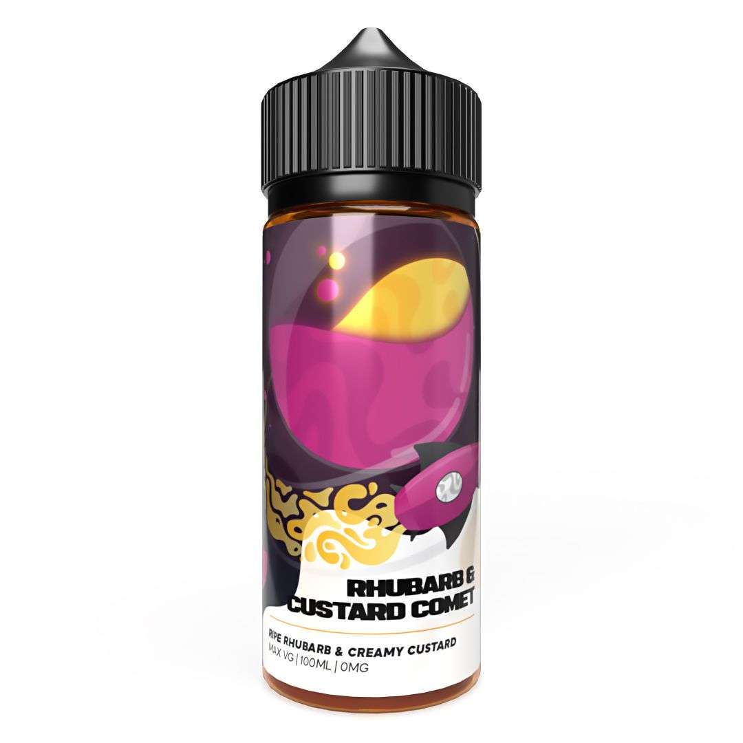 Cosmix E Liquid - Rhubarb & Custard Comet - 100ml