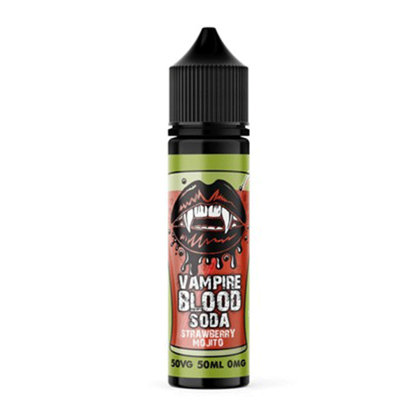 Vampire Blood E Liquid Soda - Strawberry Mojito - 50ml