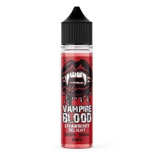  Vampire Blood E Liquid - Strawberry Delight - 50ml 