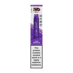 IVG Bar Disposable Vape Pen - 20mg (2ml) (800 Puffs) - Aloe Grape Ice