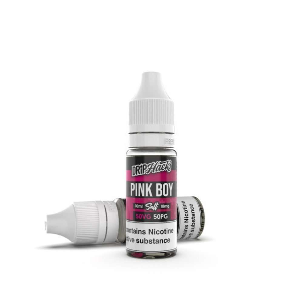 Pink Boy Nic Salt E-Liquid by Drip Hacks 10ml
