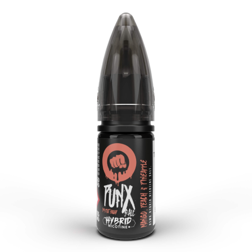 Mango, Peach & Pineapple Nic Salt E-Liquid by Punx By Riot Squad 10ml