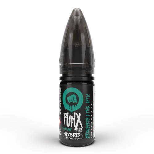 Strawberry & Pink Apple Nic Salt E-Liquid by Punx By Riot Squad 10ml