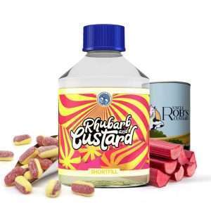 Flavour Boss E Liquid - Rhubarb & Custard - 200ml