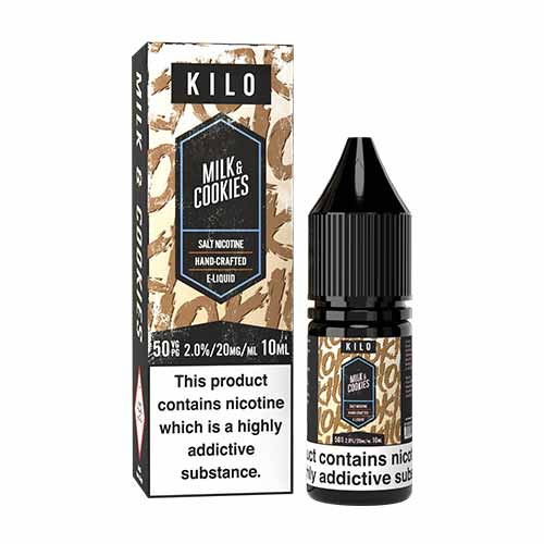 Kilo Nic Salt - Milk & Cookies - 10ml