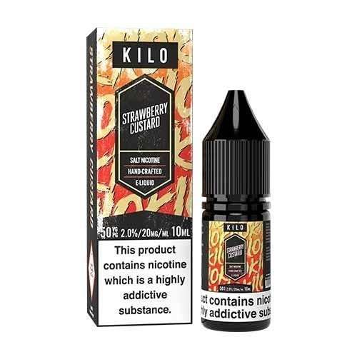 Kilo Nic Salt - Strawberry Custard - 10ml