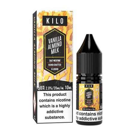  Vanilla Almond Milk Nic Salt E-Liquid by Kilo 10ml 