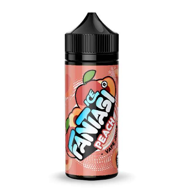 Peach Ice Nic Salt E-Liquid by Fantasi 100ml