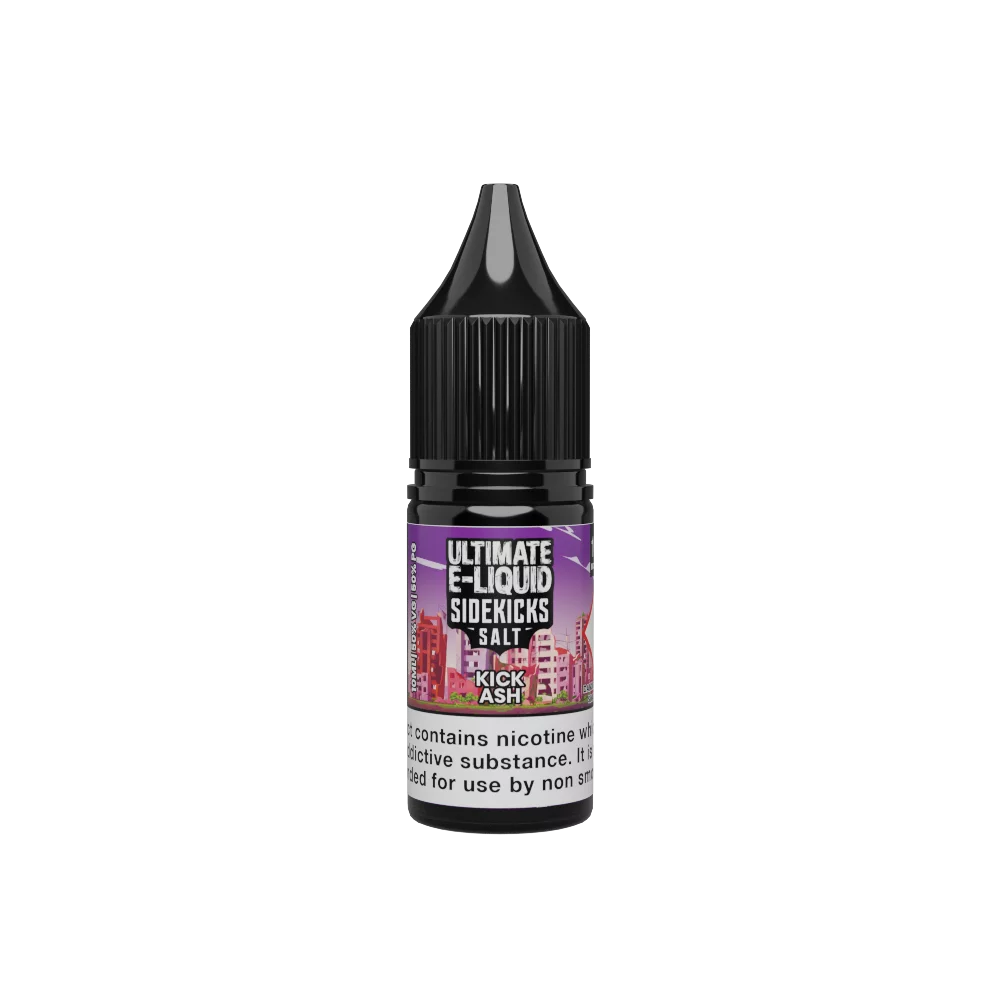 Kick Ash Sidekicks Nic Salt E-Liquid by Ultimate Salts 10ml