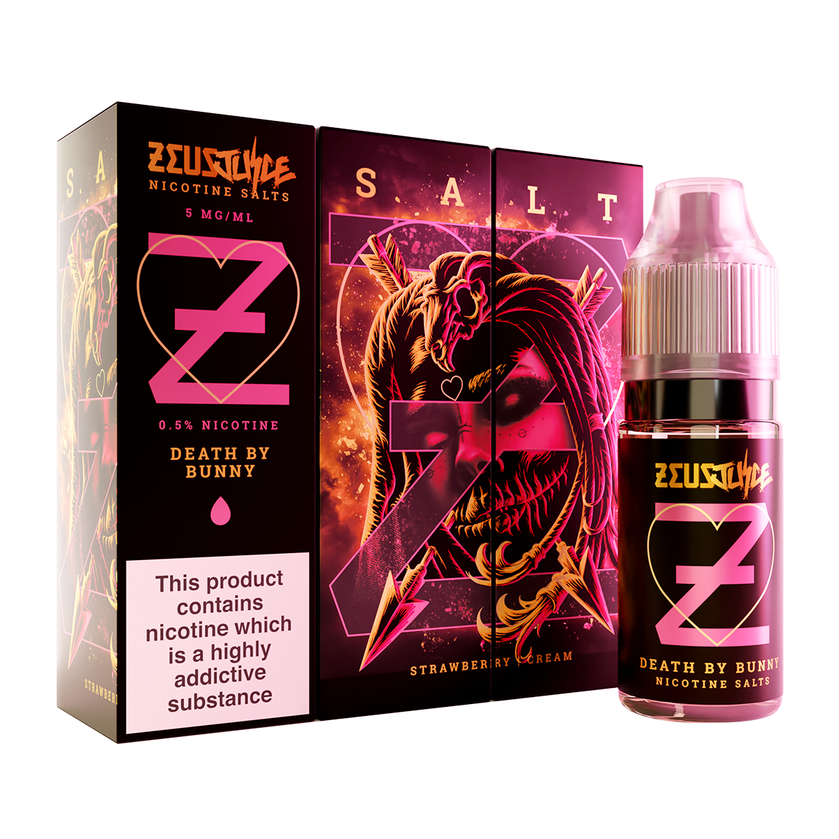 Death By Bunny Nic Salt E-Liquid by Zeus Juice 10ml