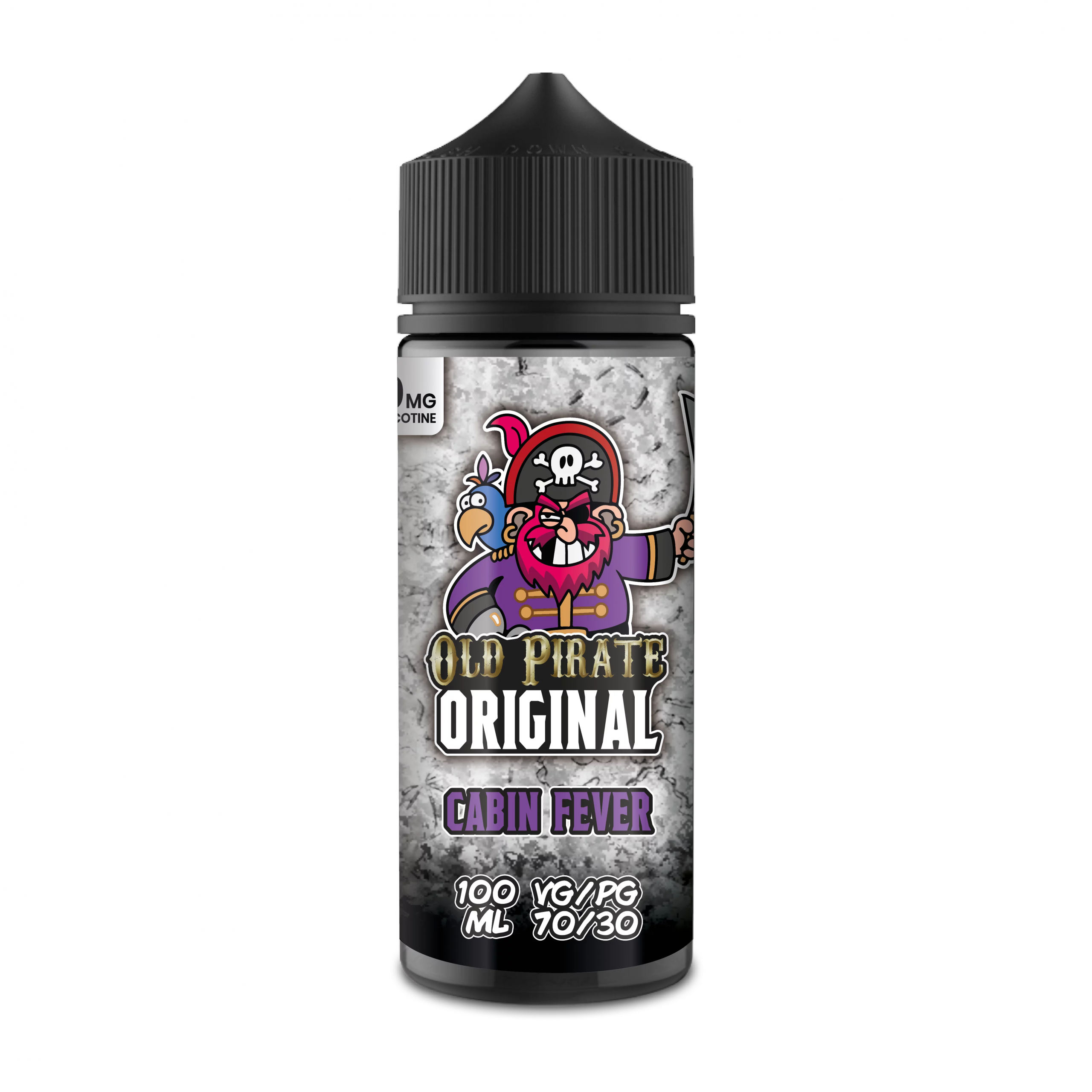 Old Pirate E Liquid Original - Cabin Fever - 100ml