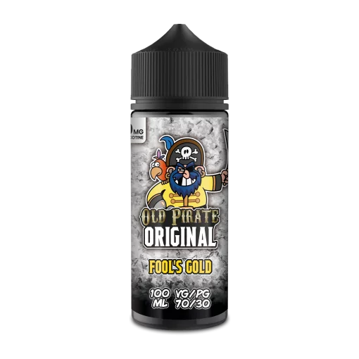 Old Pirate E Liquid Original - Fools Gold - 100ml