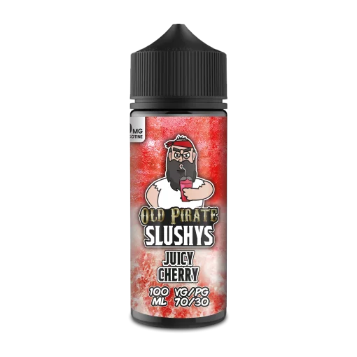  Old Pirate E Liquid Slushys - Juicy Cherry - 100ml 