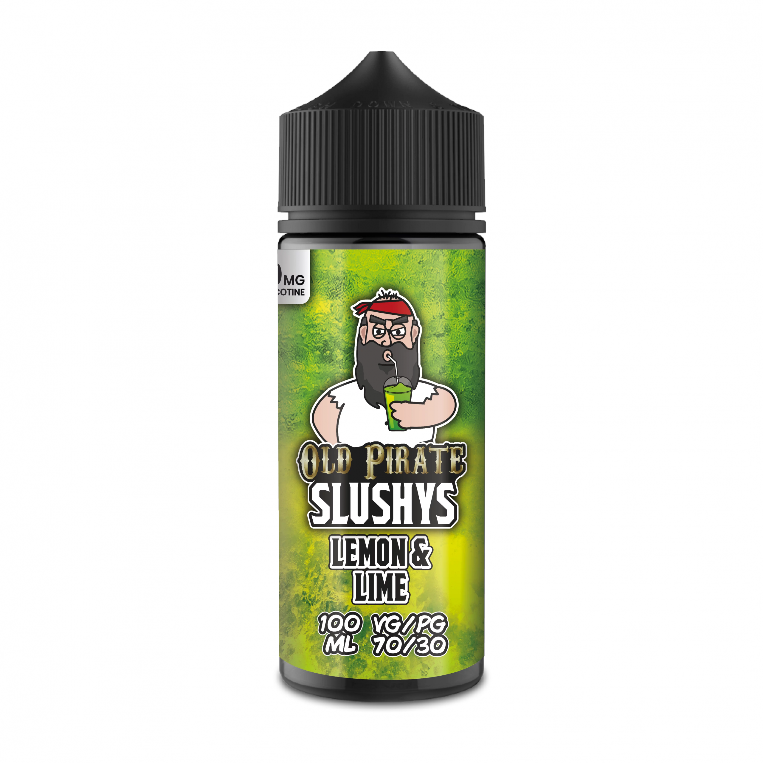 Old Pirate E Liquid Slushys - Lemon & Lime - 100ml