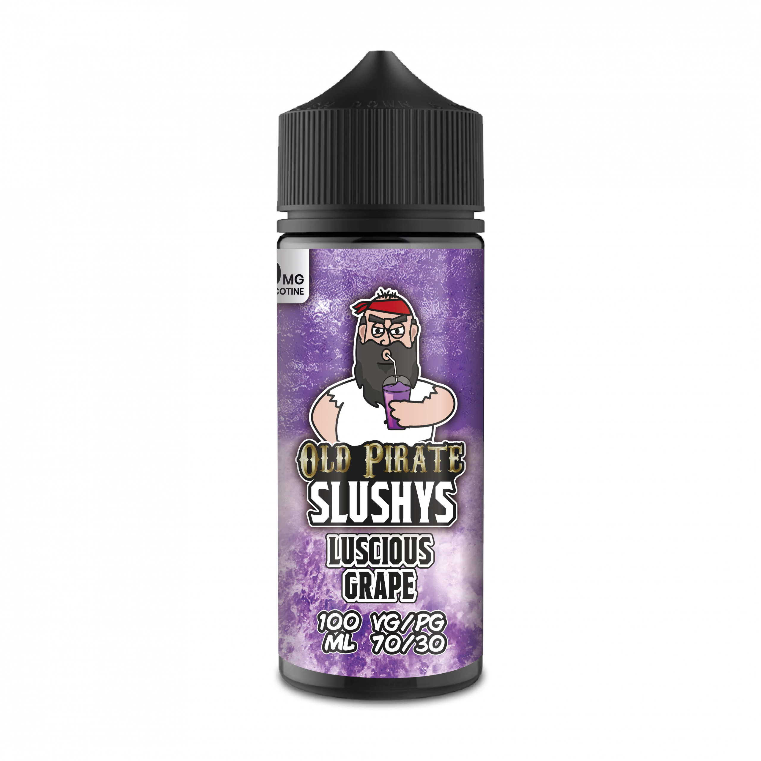  Old Pirate E Liquid Slushys - Luscious Grape - 100ml 