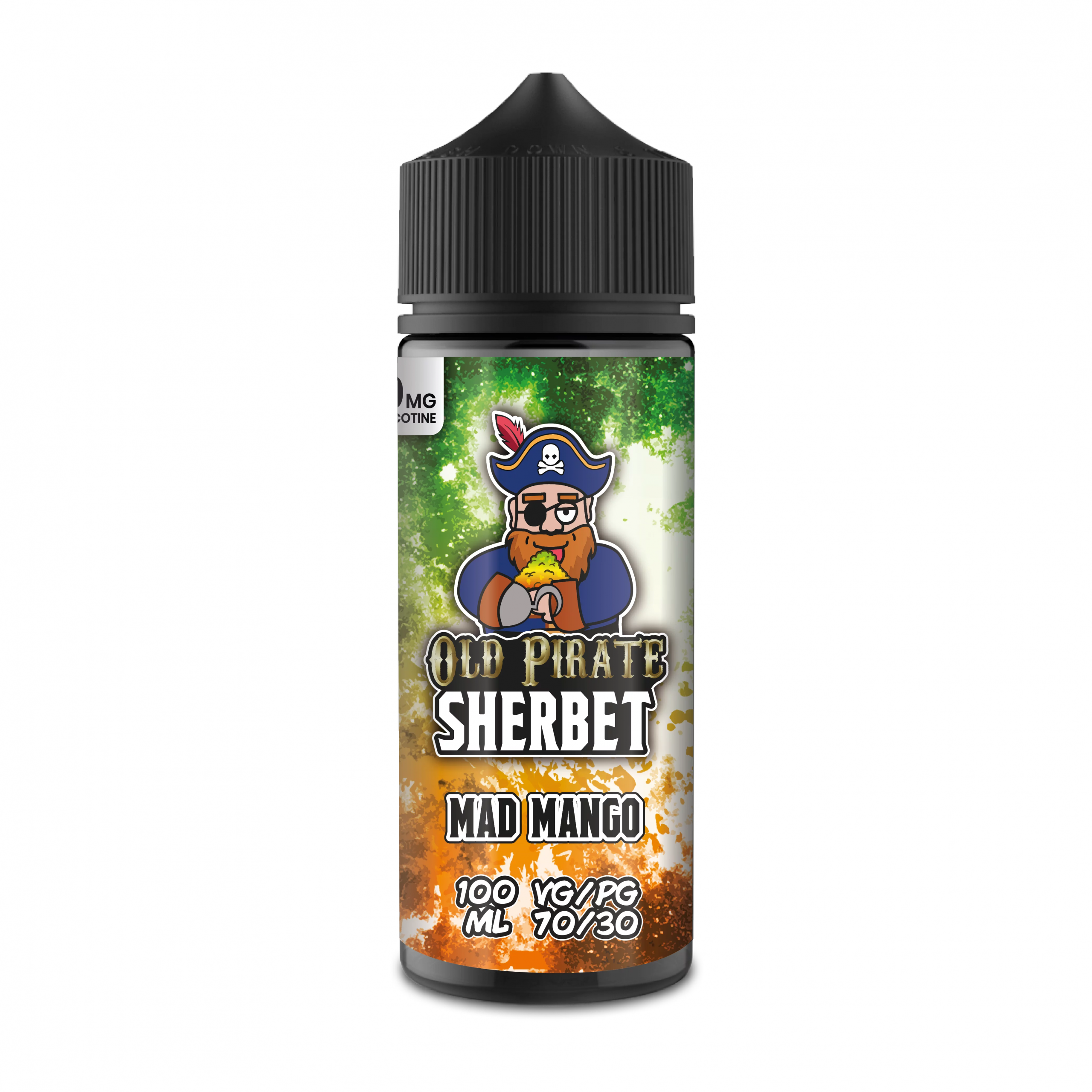 Old Pirate E Liquid Sherbet - Mad Mango - 100ml