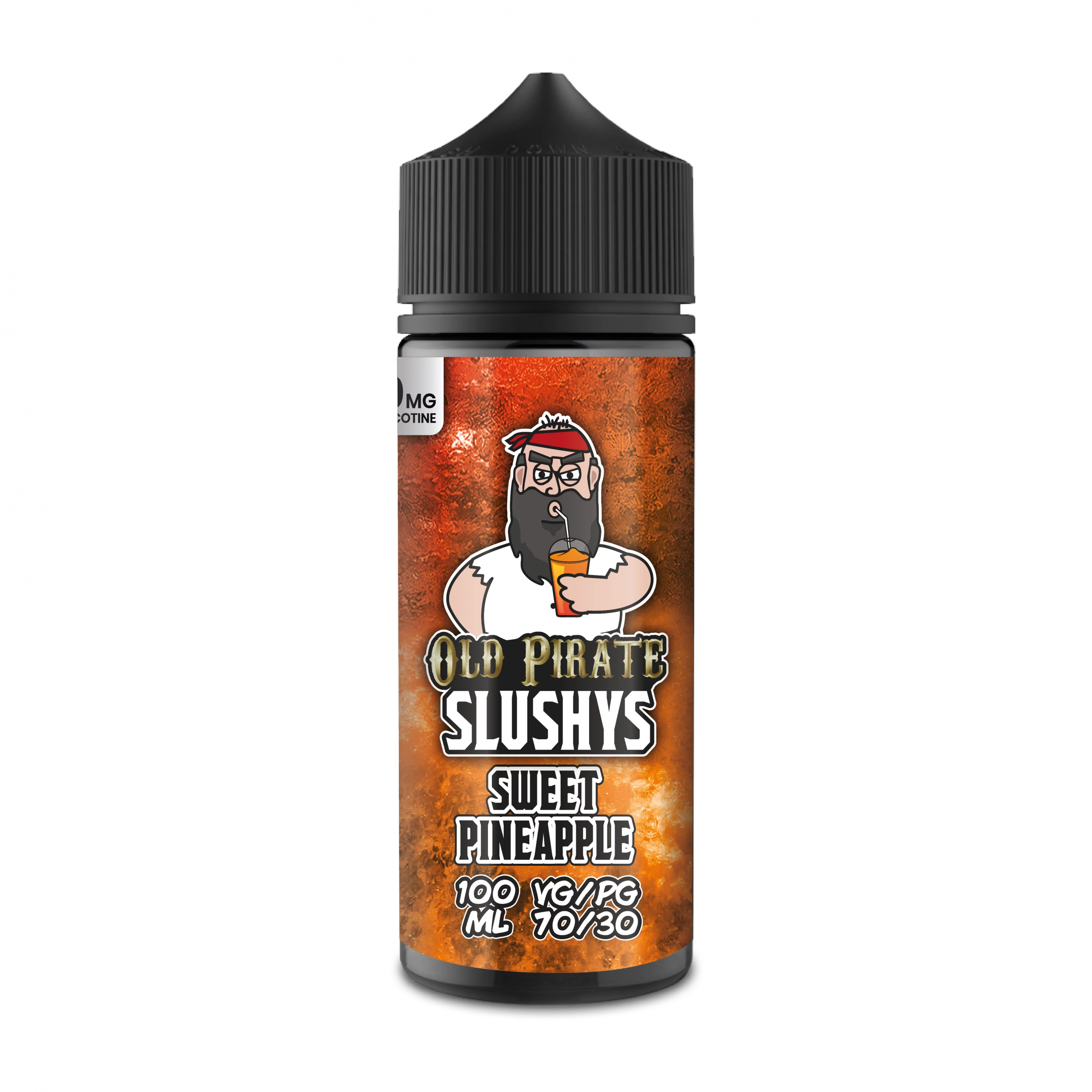  Old Pirate E Liquid Slushys - Sweet Pineapple - 100ml 